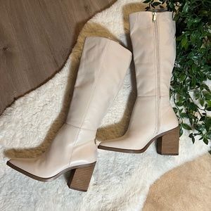 Steve Madden Tove Bone Leather Boots